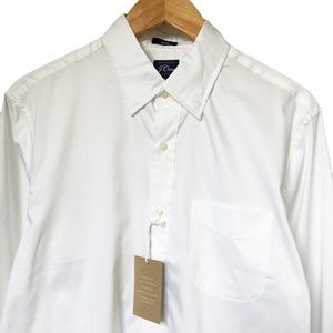 J. Crew Men’s Slim Performance Twill Shirt White